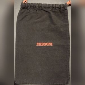 Missoni Black Drawstring Bag B